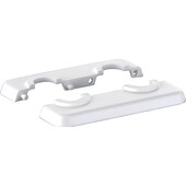 Heizkörper-Doppelrosette weiß 15